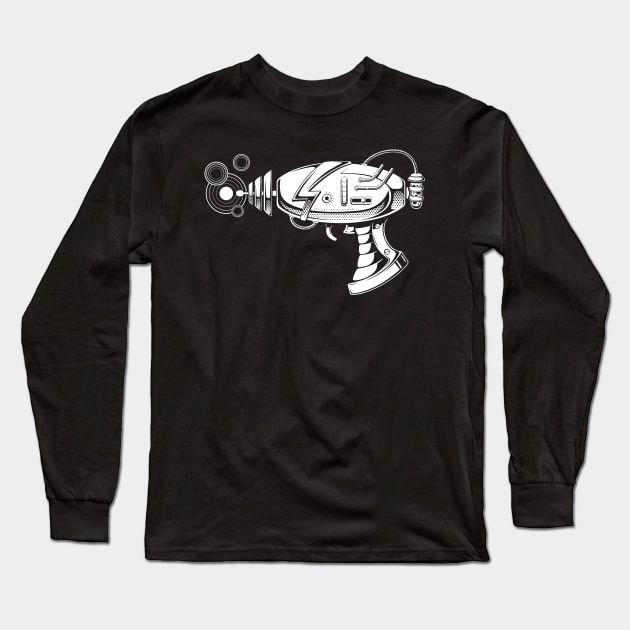 Ray Gun Long Sleeve T-Shirt by RobotMage